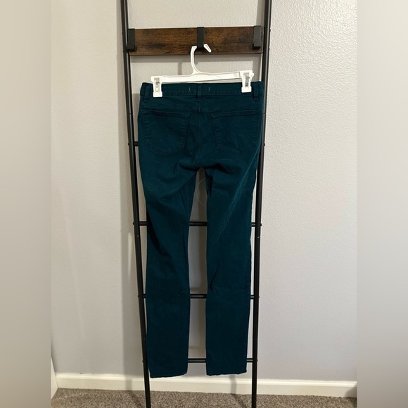🚨J Brand Skinny Jeans Pencil Leg in Riviera Blue Green/Deep Teal. Size: 26. - Picture 6 of 9